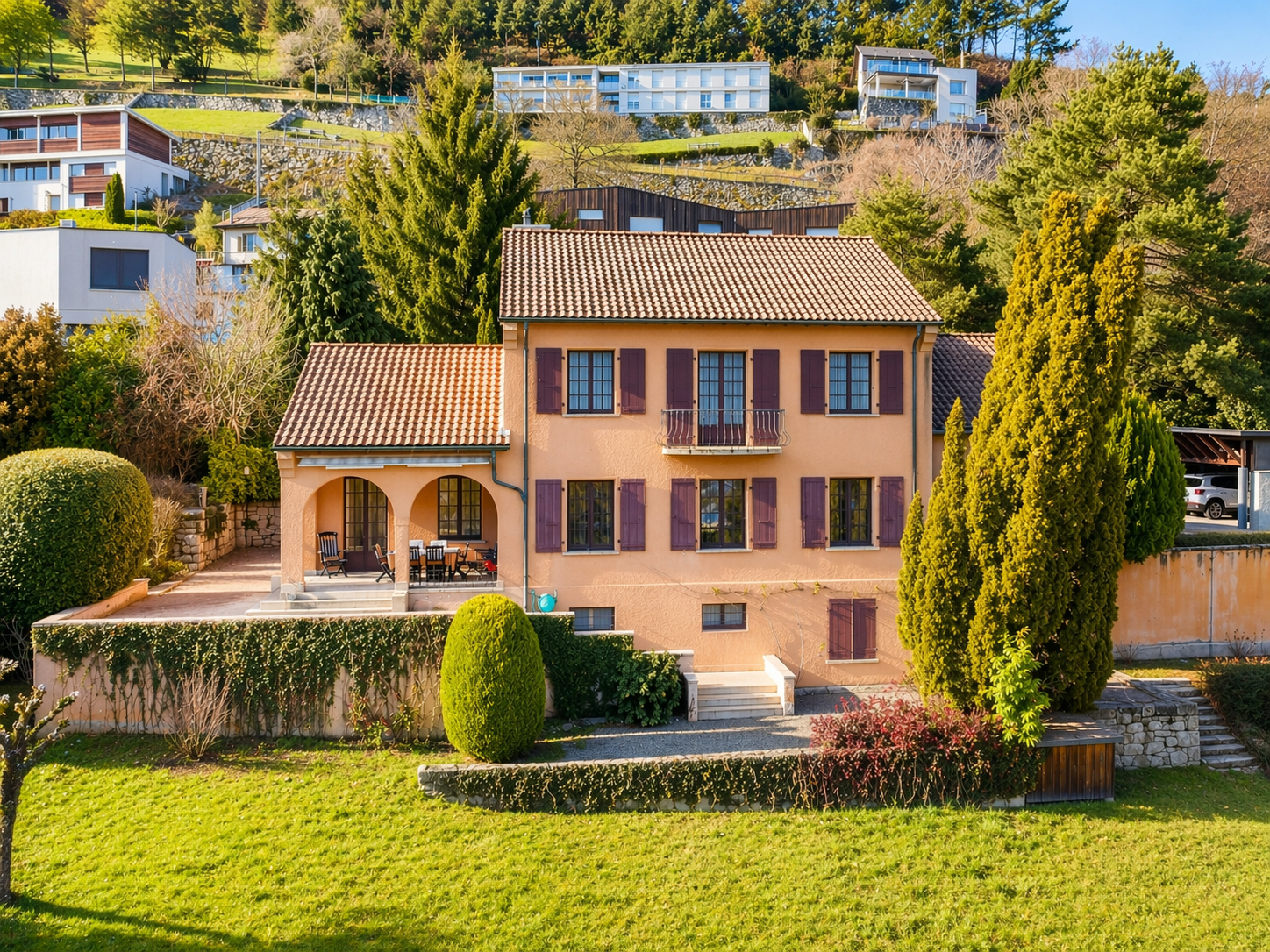 Vue drone 1870 Monthey