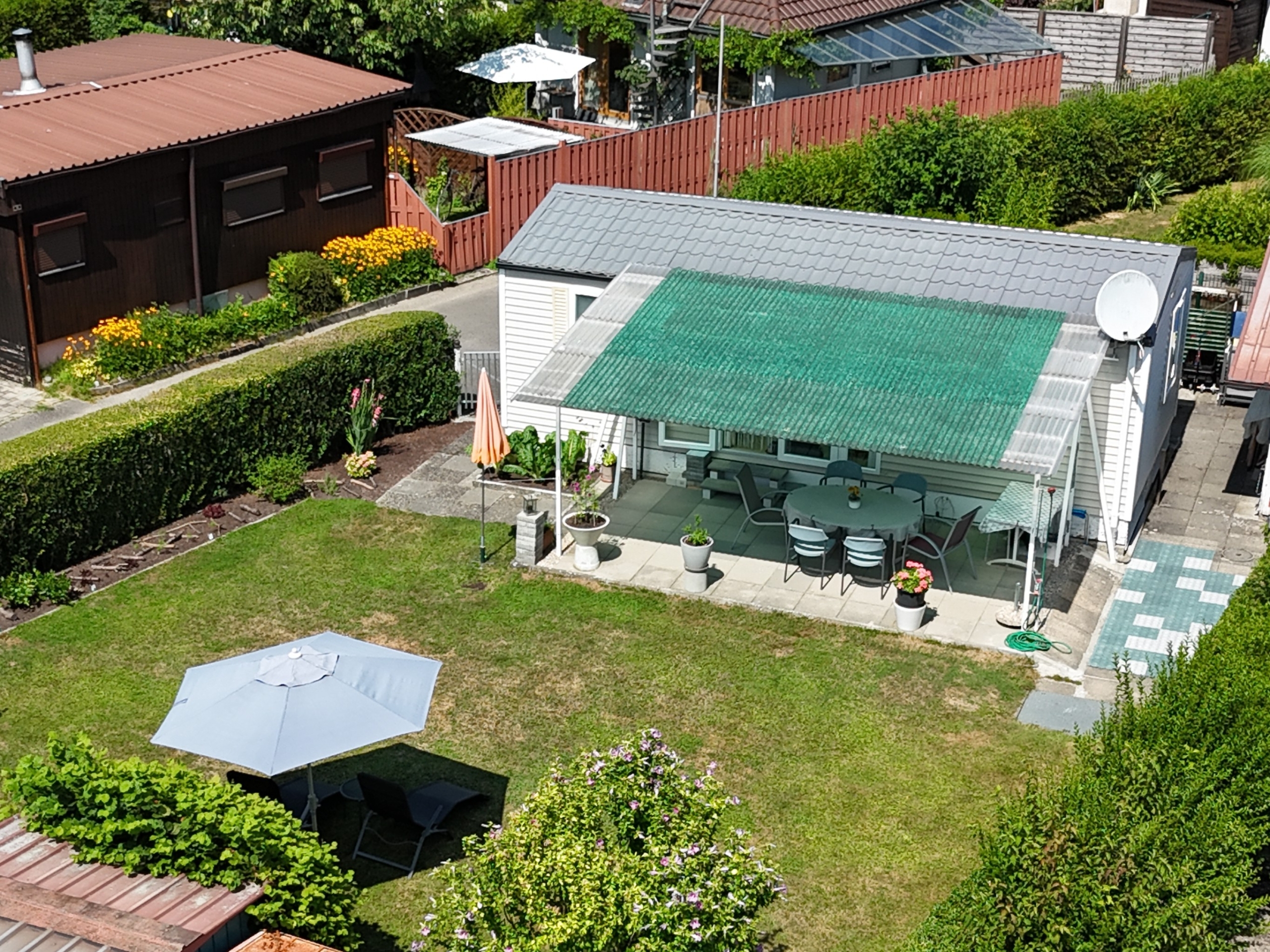 Mobile-home de 3,5 pièces avec terrain en pleine propriété à proximité du lac